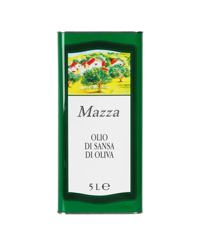 Mazza - Sansa (Pomace) Olive Oil in Tin - 5Ltr.webp